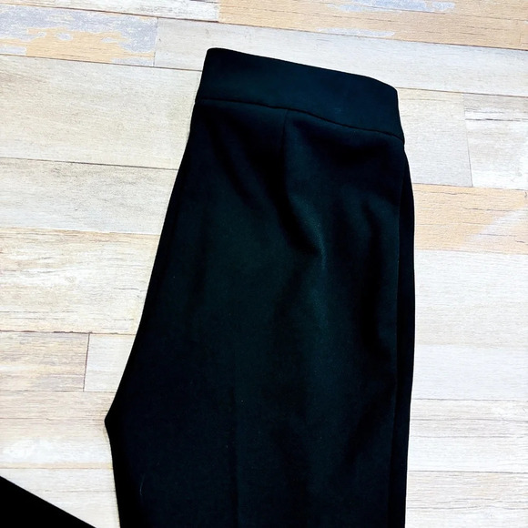 MELANIE LYNE Black pants with slit and lace at the bottom - Picture 3 of 9